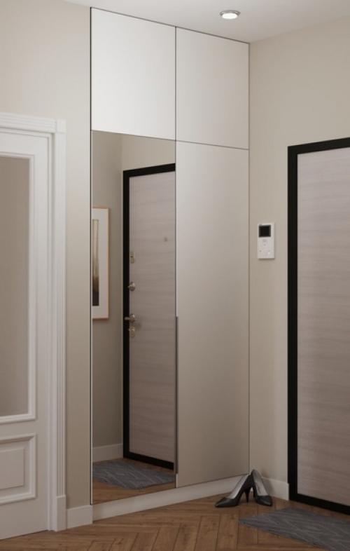 Ещё летом делала дизайн небольшой квартиры в Кирове для очаровательной заказчицы, где бы она могла останавливаться во время приездов. 07