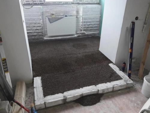 Процесс объединения балкона с кухней. 02