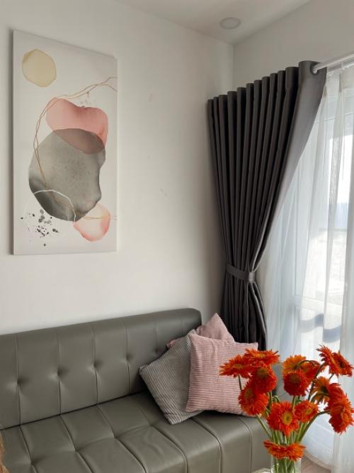 Отдыхая в нашем любимом загородном отеле, я каждый раз восхищалась красивыми абстрактными картинами в номерах. 04