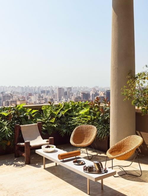 Пентхаус обувного дизайнера Александр Бирман в Сан-паулу - настоящий гимн бразильскому mid - Century. 01