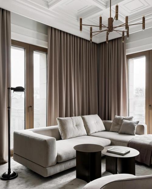 Дизайн проект кухни - гостиной. 03