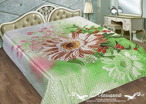 Покрывал Marianna из искусственного шелка с эффектом 3D. 03