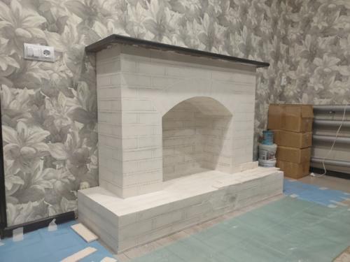 Производство и установка декоративного камина для гостинной. 02 Производство и установка декоративного камина для гостинной. 02