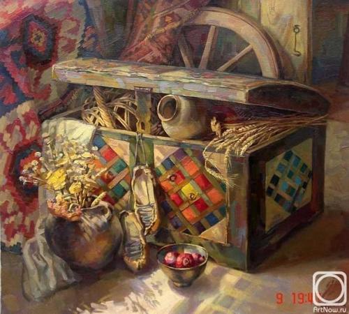 История сундука.   Слова Сундук и ларь вызывают ассоциации с запахом нафталина, экспонатами краеведческого музея или театральным реквизитом. 05