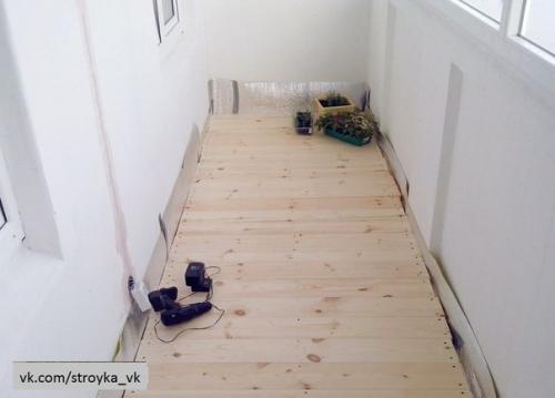 Утепление балкона своими руками. 02