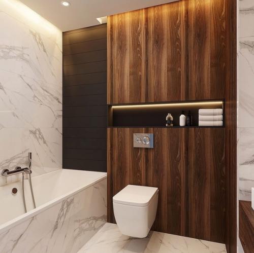 Мрамор в интерьере это всегда хорошая идея! 01