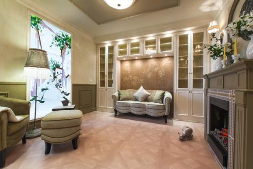 Интерьер комнаты без окон. 05