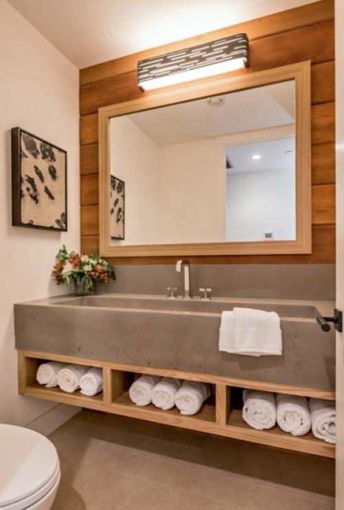 Хранение полотенец в дизайнерских интерьерах. 02