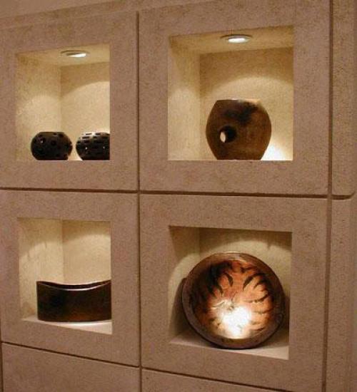 Как красиво оформить нишу.