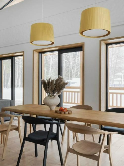 Дом в скандинавском стиле в московской области - пример цельного подхода, где интерьер логично продолжает архитектуру.  