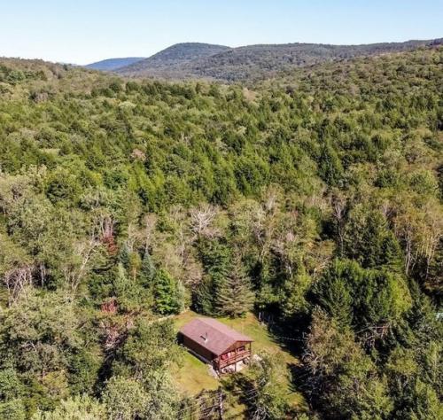 Классный дом в деревенском стиле с широким навесом - балконом под крышей и шикарным светлым интерьером внутри - просто настоящая мечта наяву! 01