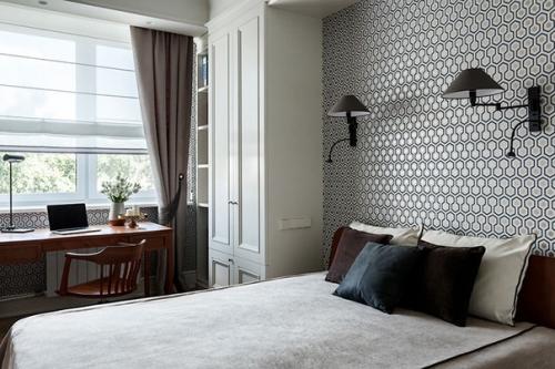 Спокойствие современного города: интерьер в нейтральных тонах в Москве. 07