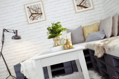 Маленькое дерево в большой комнате. 07