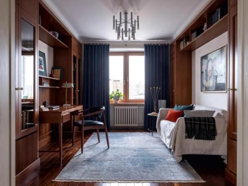 Просторная квартира. В приятных оттенках. 05