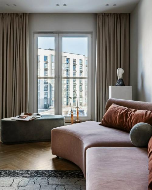 Реализованный интерьер квартиры в пригороде Минска. 02