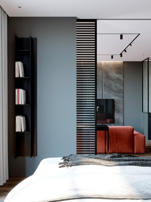 Функциональный минимализм в интерьере квартиры площадью 45 кв. 05