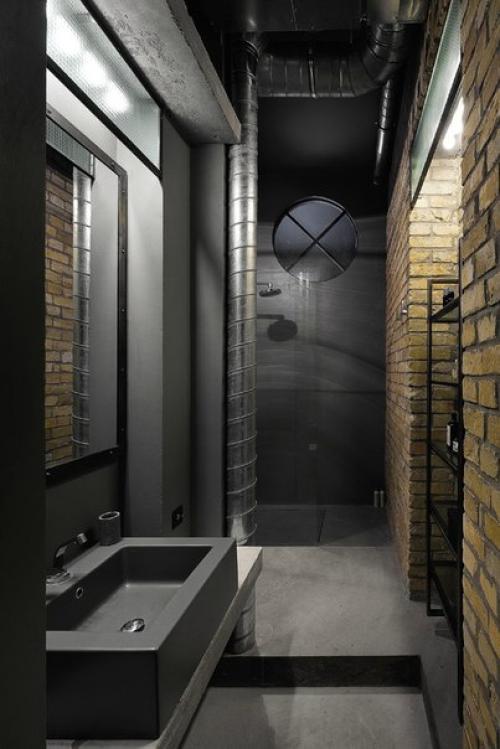 Эстетика лофта в старой киевской квартире. 06