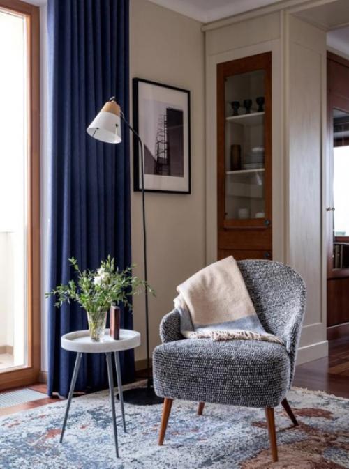 Просторная квартира. В приятных оттенках. 04