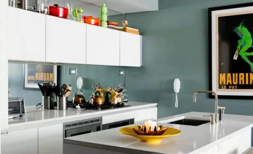 Дизайнерские идеи для маленькой кухни. 02