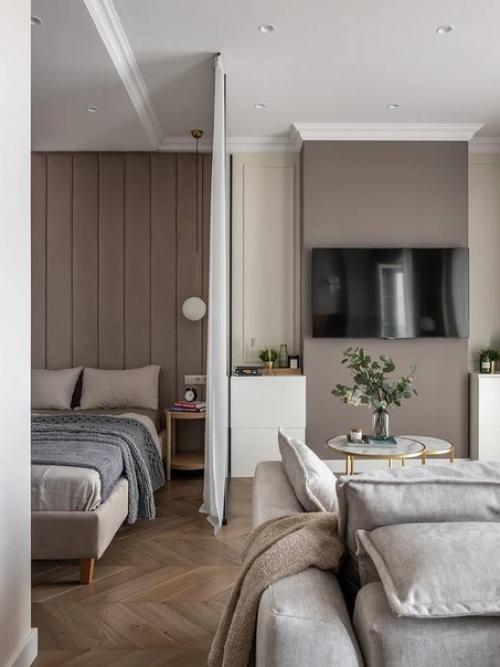 Современная классика в маленькой квартире (г. Самара. 03