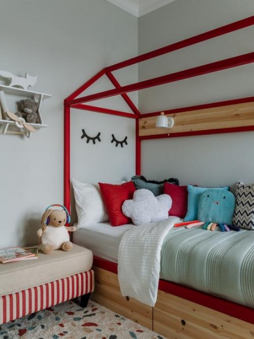 Красивая семейная квартира с двумя детскими и игровой комнатой. 04