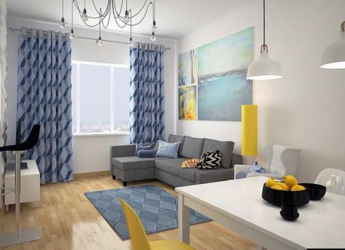 Современный дизайн интерьеров - это, в том числе, и наука о том, как из квартиры площадью 27 кв. 01