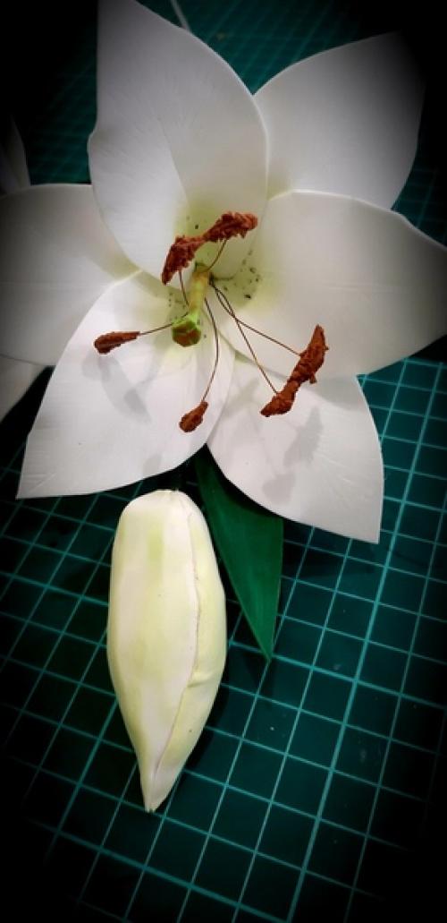 Моя новая композиция Букет Лилий. 04