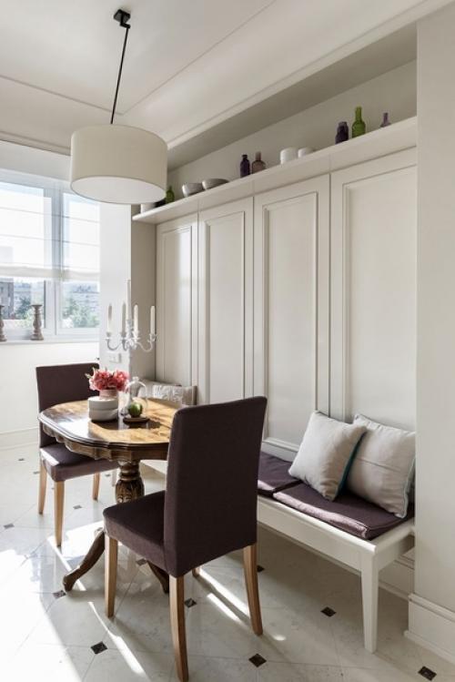 Спокойствие современного города: интерьер в нейтральных тонах в Москве. 04