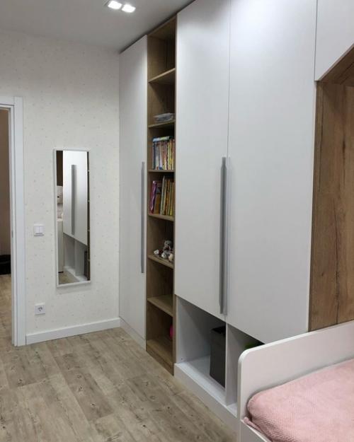 Детская комната в нейтральных тонах. 02