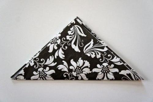 Как красиво подать салфетки? 02