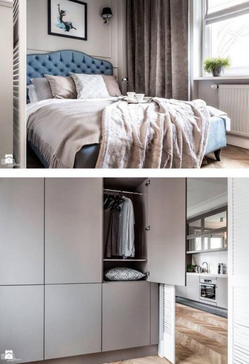 Интерьер квартиры площадью 36 кв. 06