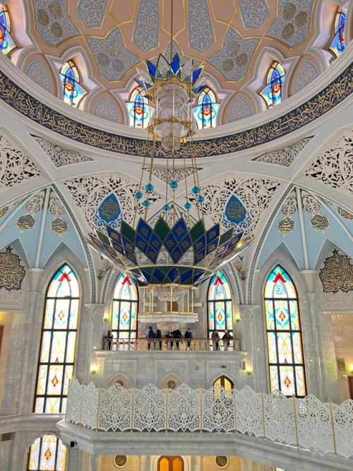 Мечеть кул - Шариф - главная соборная мечеть Татарстана, расположенная в казанском кремле. 03