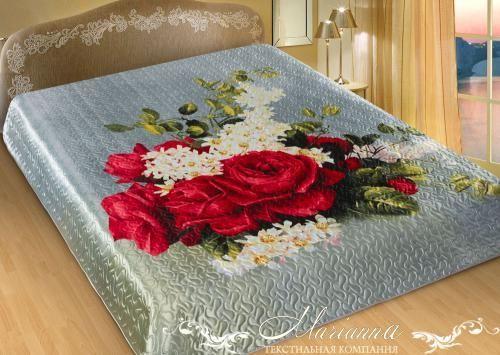 Покрывал Marianna из искусственного шелка с эффектом 3D. 08