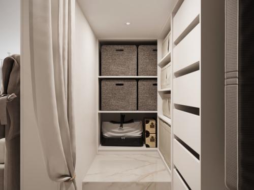 Ванную комнату создали, так же как и всю студию, в светлых, теплых, уютных оттенках. 08