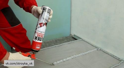 Утепление балкона своими руками. 09