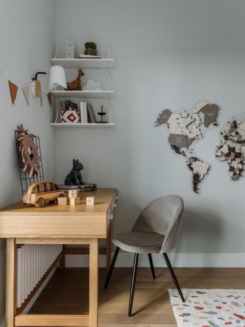 Красивая семейная квартира с двумя детскими и игровой комнатой. 03