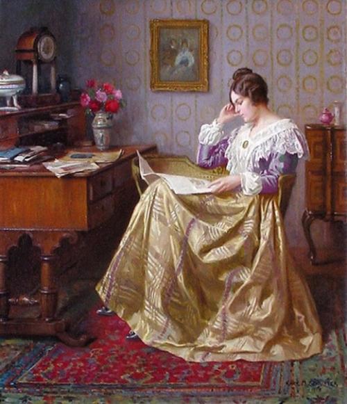 Карл Мария шустер (1871-1953) - австрийский художник. 01