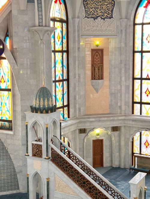 Мечеть кул - Шариф - главная соборная мечеть Татарстана, расположенная в казанском кремле. 04