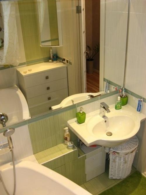 Ванная: ремонт делал офисный работник. 07