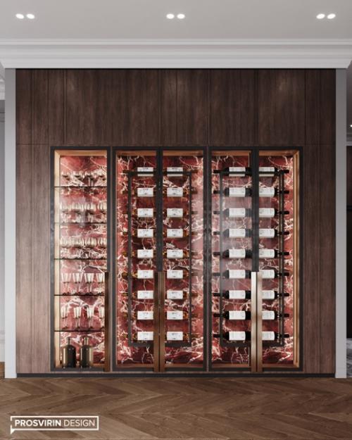 В ленте кухня - гостиная из проекта Jolly в Москве. 07