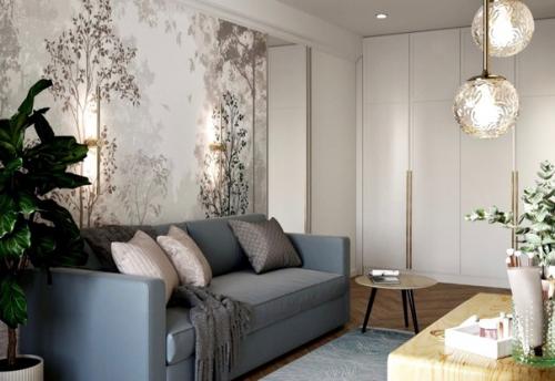 Ещё летом делала дизайн небольшой квартиры в Кирове для очаровательной заказчицы, где бы она могла останавливаться во время приездов. 03