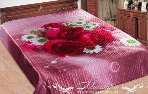 Покрывал Marianna из искусственного шелка с эффектом 3D. 04