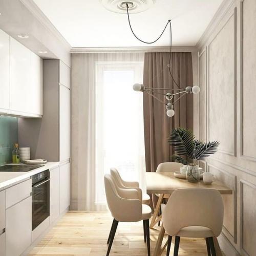 Интерьер квартиры, в котором перекликаются дух консерватора с чуть явным модернизатором. 02