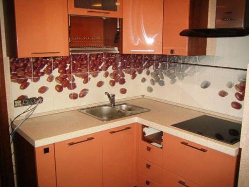 Фотоплитка.
Фотоплитка - новое направление в производстве керамической плитки.  