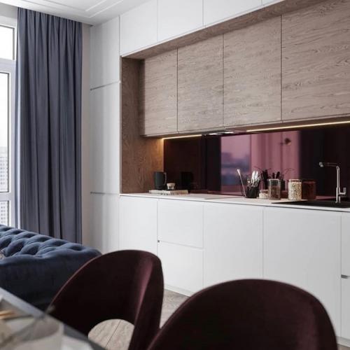 Как вам дизайн кухни - студии? 01