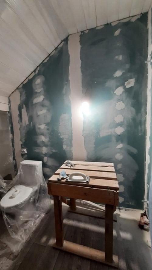 Тот случай, когда я не просто дизайнер интерьеров, а и маляр - штукатур. 01