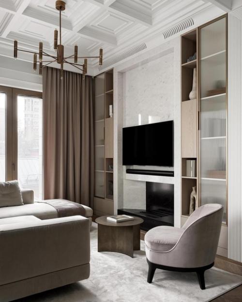 Дизайн проект кухни - гостиной. 05