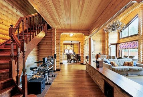 Естественная романтика. Загородный деревянный дом в стиле шале. 03 Естественная романтика. Загородный деревянный дом в стиле шале. 03