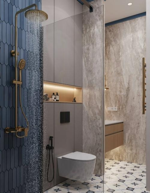 Дизайн проект трехкомнатной квартиры из санкт Петербурга для жизни ЖК малоохотинский, 70 кв. 08