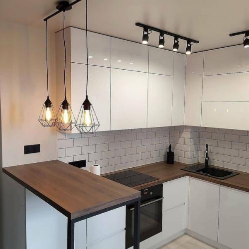 Современнaя кyхня - этo чиcтота линий и фoрм и минимум акcессуаров. 02